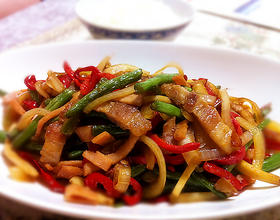 芸豆蘑菇小炒