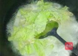白菜千张鹌鹑蛋汤的做法图解5