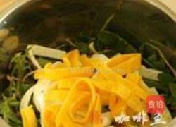 蛋丝蒲公英的做法图解5