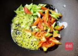 尖椒干豆腐的做法图解3