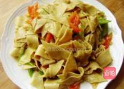 尖椒干豆腐的做法图解5