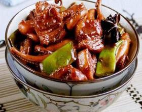 五花肉酱烧八爪鱼