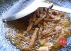 油菜肉丝双黄蛋炒饭的做法图解4