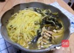 雪菜肉丝面的做法图解11