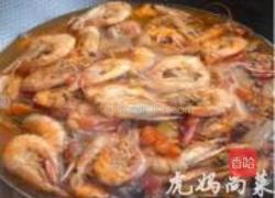 红烧啤酒虾的做法图解6