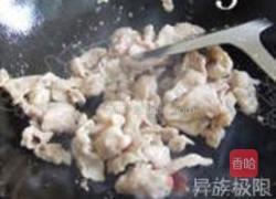 白芦笋虾仁肉片的做法图解3
