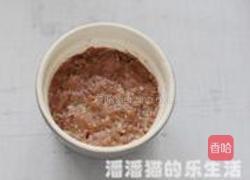 肉蒸鸡蛋糕的做法图解4