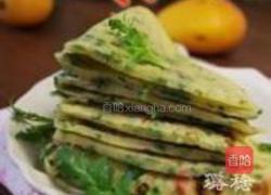 荠荠菜蛋香饼的做法图解6