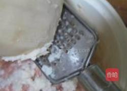 莲藕肉丸的做法图解2