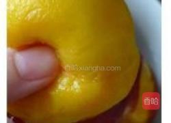 家酿简易蜜黄桃的做法图解2