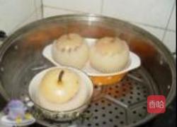 冰糖雪梨米饭盅的做法图解13