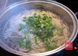 金针菇荞麦面的做法图解4