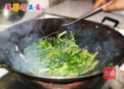 腐乳炒通心菜的做法图解4