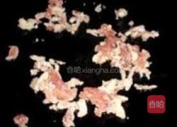 千张结烧肉末的做法图解2