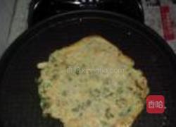 香菜蛋煎饼的做法图解5