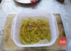 红油榨菜肉丝面的做法图解3