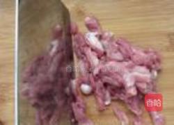 小白菜肉丝面的做法图解4