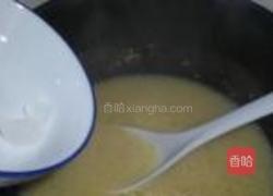 白果小米粥的做法图解9