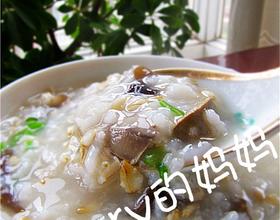 鸡肝木耳燕麦粥
