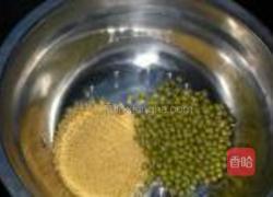 绿豆小米浆的做法图解1