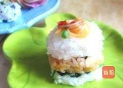 缤纷米饭三明治的做法图解11