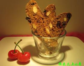意式葡萄干杏仁脆饼