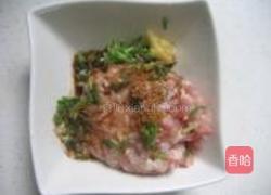 香葱肉饼的做法图解4