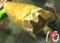 毛豆戚风蛋糕卷的做法图解16