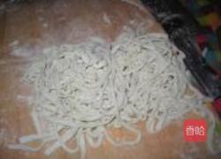 菠菜手擀面的做法图解8