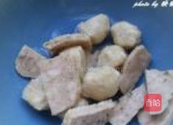 韭菜肉丸煮米粉的做法图解1
