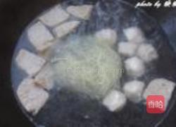 韭菜肉丸煮米粉的做法图解5