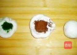 酒酿多彩小圆子的做法图解3