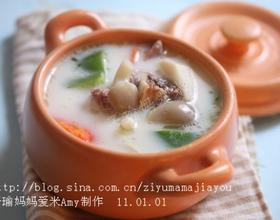 奶香筒骨煲[图]