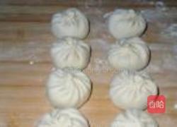 小油菜生煎包的做法图解3