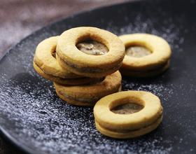 炼乳蜂蜜夹心饼干