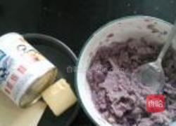 奶酪焗紫薯的做法图解3