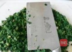 荠菜虾皮鸡蛋饼的做法图解7
