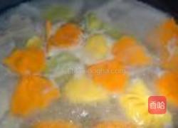 三色双菇鲈鱼饺子的做法图解18