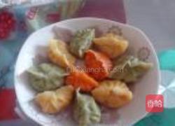三色双菇鲈鱼饺子的做法图解19