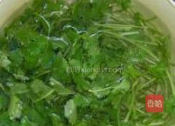 香菜肉馅大包子的做法图解4