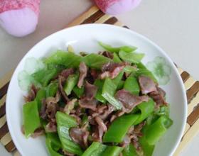 尖椒爆炒鸡胗