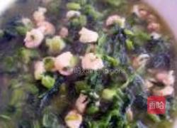 小白菜虾仁手擀面的做法图解6