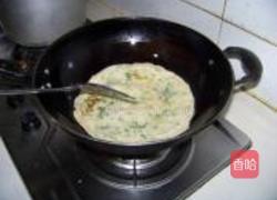 香菜鸡蛋淋饼的做法图解7