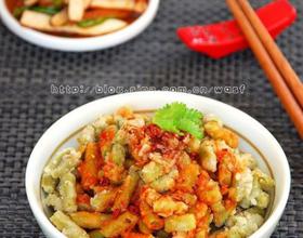 杂粮豆角麦饭