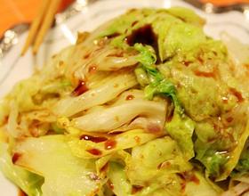 白灼圆生菜
