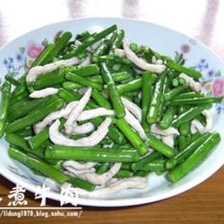 清炒芦笋肉丝的做法[图]