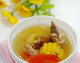 无花果玉米煲鹌鹑汤