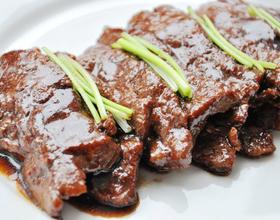 红烧鹿肉片