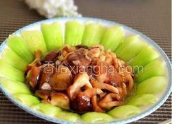 香菇炒油菜