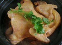 猪手煲鸡